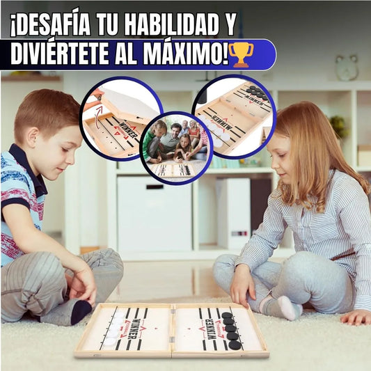 SLING CHESS™ - Juego de mesa de madera Sling Chess