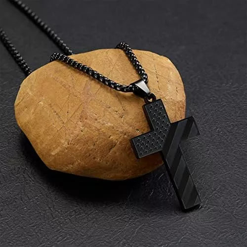 DarkFaith™ Collar Cruz de Protección -