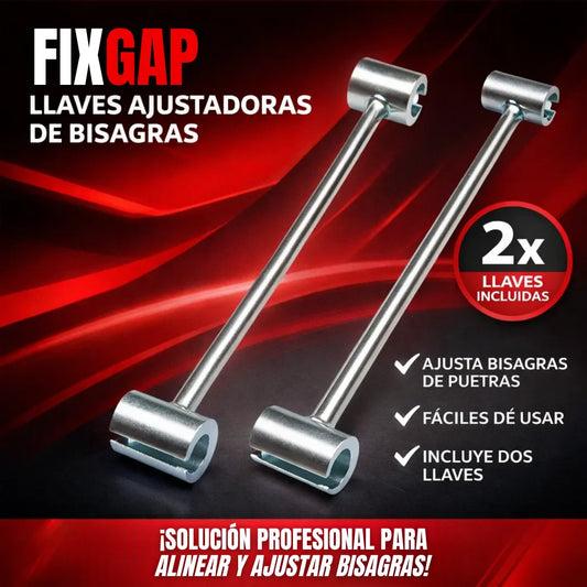 FixGap™ Llaves Ajustadoras de Bisagras (x2 Llaves)
