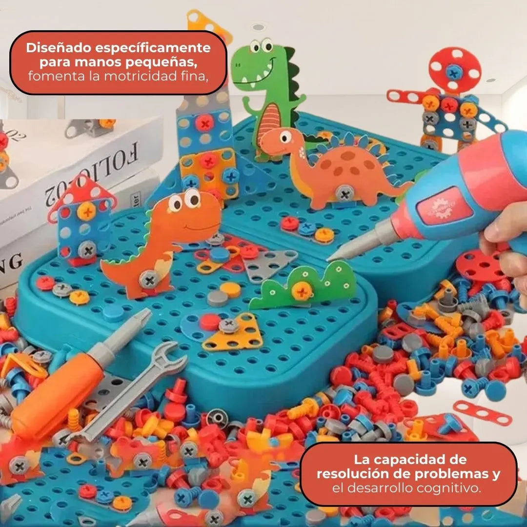 Dino-Builder™ Juego de Construcción y Ensamble para Niños