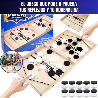 SLING CHESS™ - Juego de mesa de madera Sling Chess