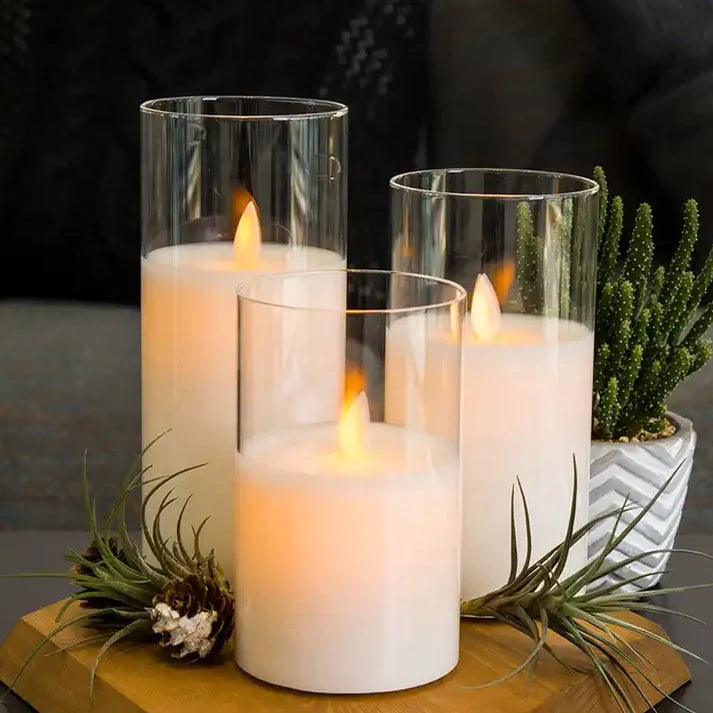 Lumacandles® Juego de velas sin llama