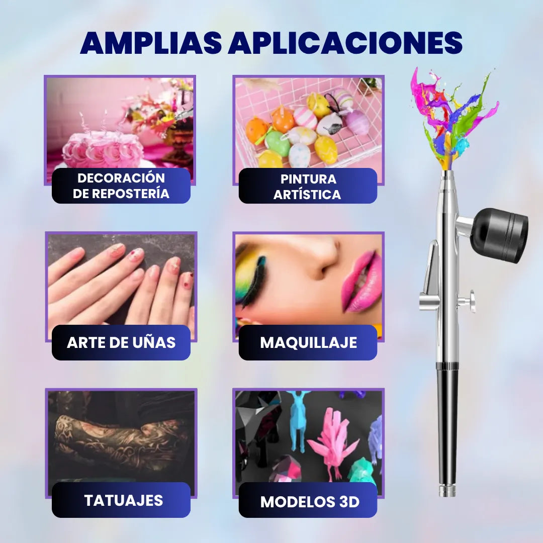 AirCraft™ Kit Aerógrafo Inalámbrico