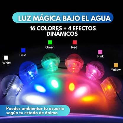 AquaMood™ Foco LED RGB sumergible para acuarios