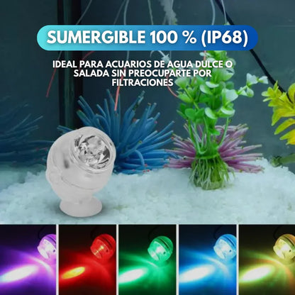 AquaMood™ Foco LED RGB sumergible para acuarios