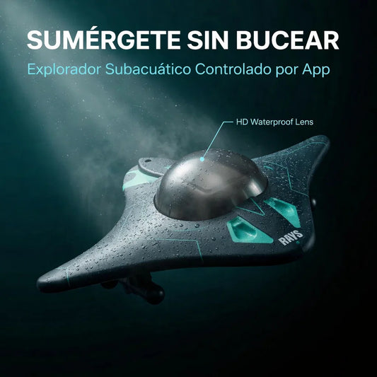Dron acuático controlado por app Mantavision