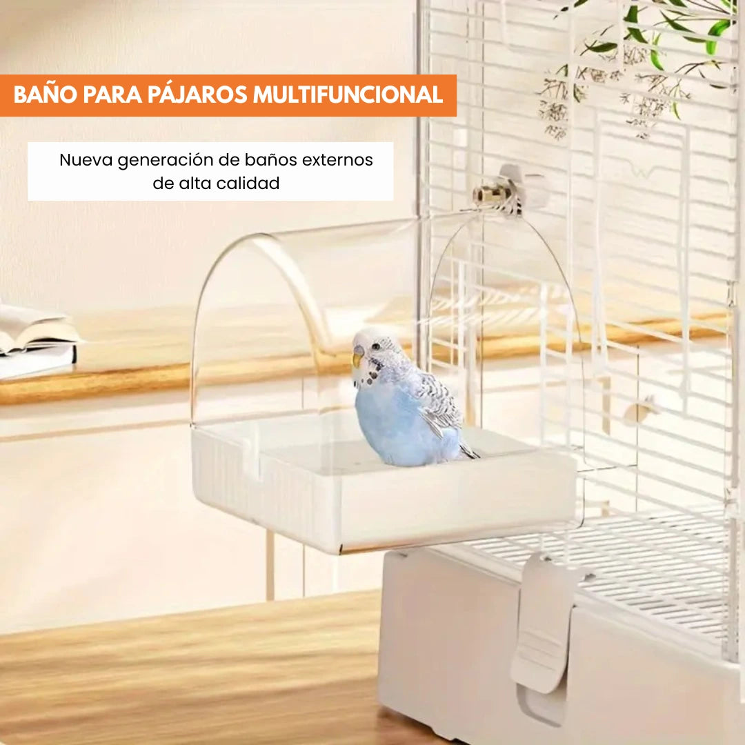 BirdSplash™ Baño multifuncional para pájaros