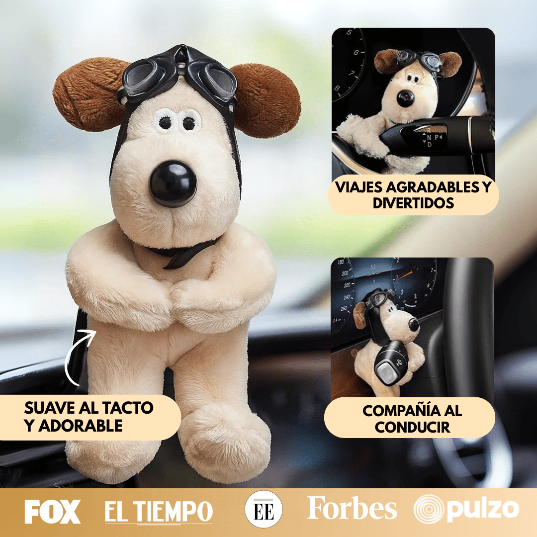 BuddyCar™ Perrito de Felpa para Carro