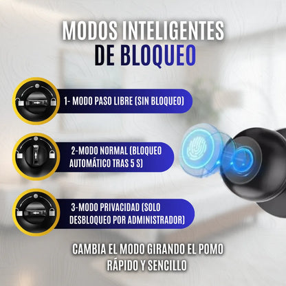 DigitLock™ Cerradura de puerta Biométrica