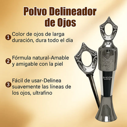 PowerLine™ Delineador Viral Kohl x2 Unidades
