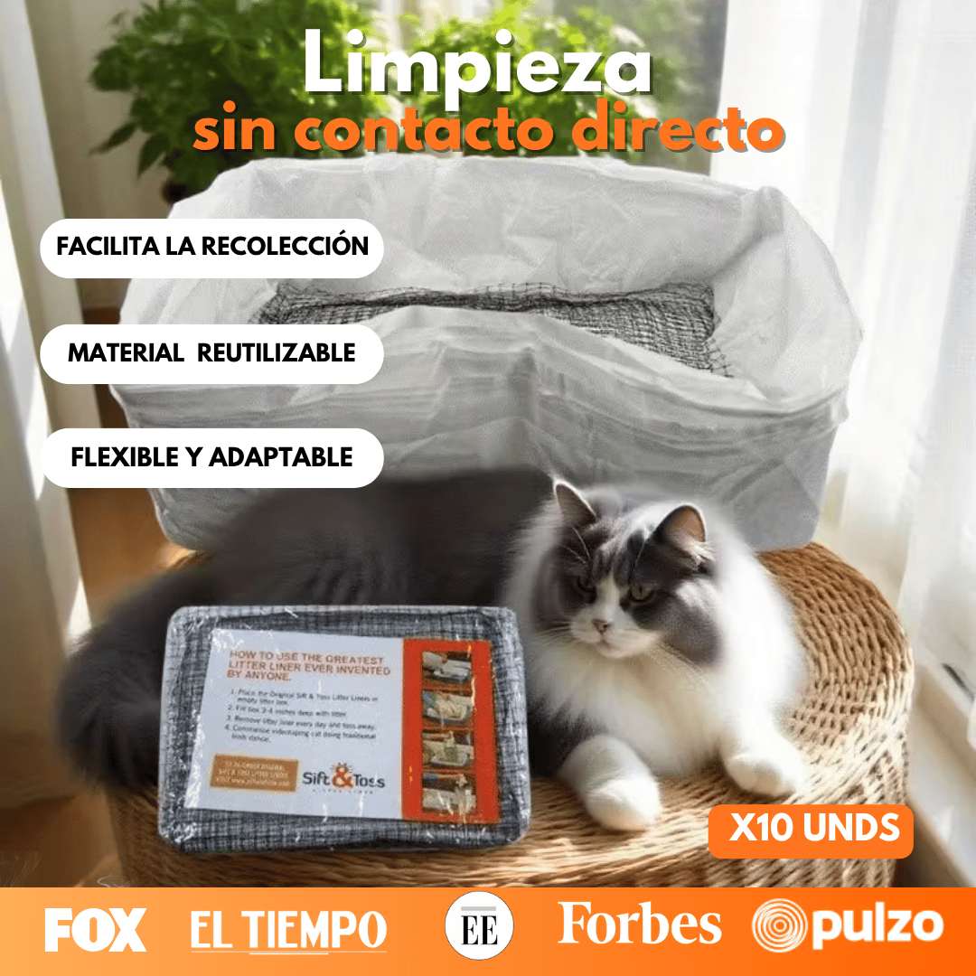 CatClean™ Filtro Reutilizable para Arenero