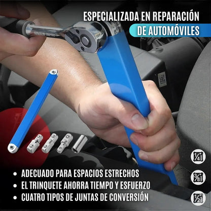 FlexReach™ Llave de extensión de trinquete universal