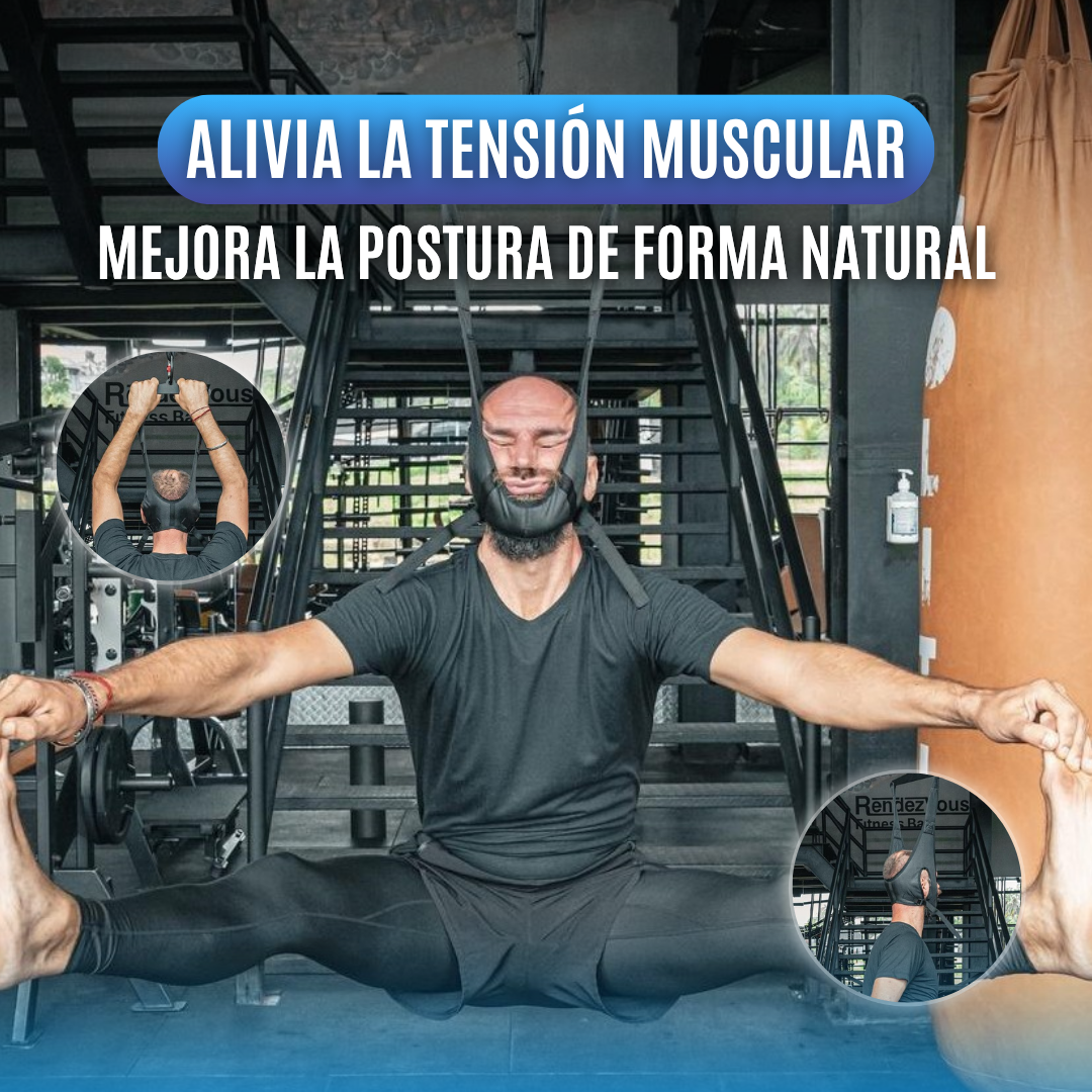FlexiNeck™ Estirador de Cuello Portátil