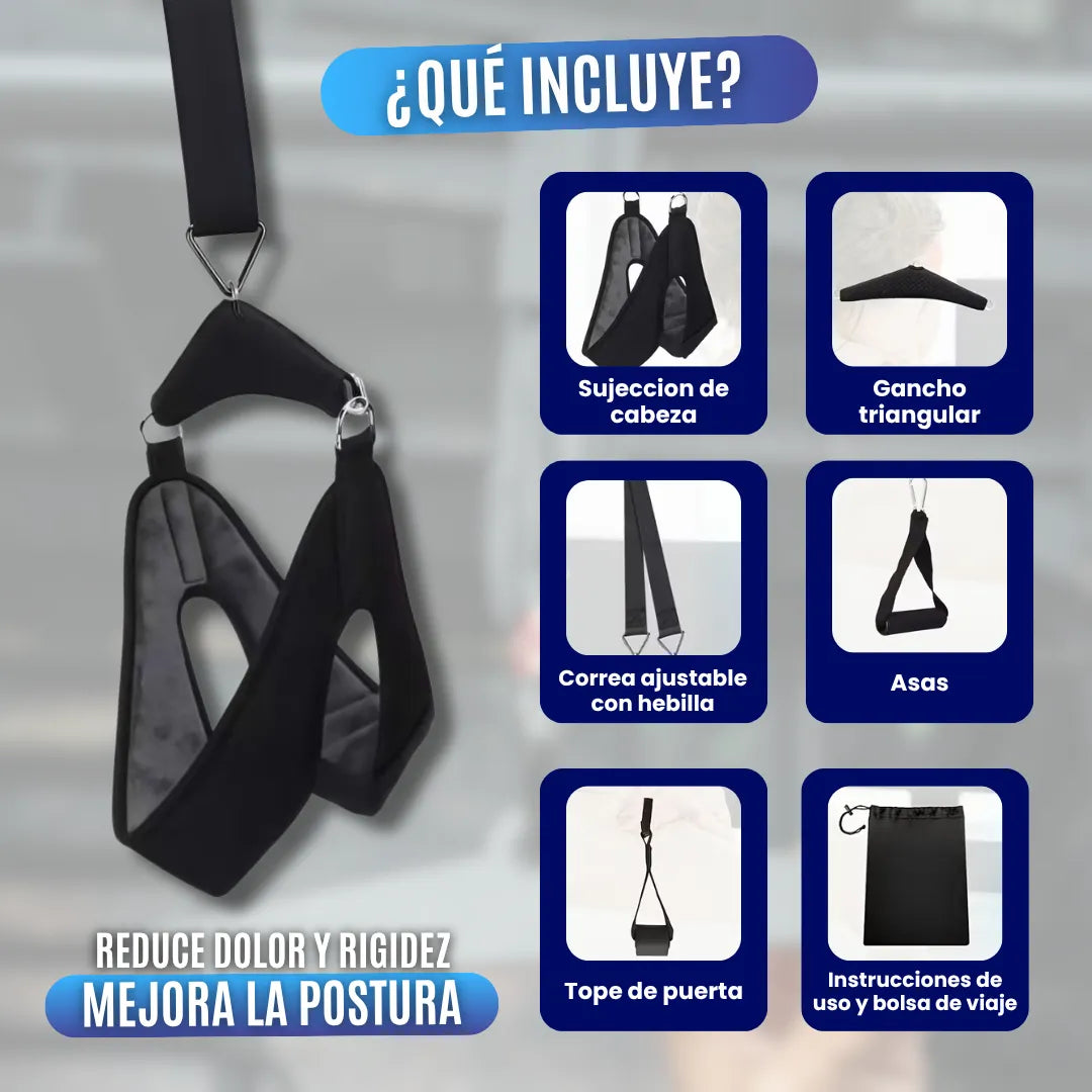 FlexiNeck™ Estirador de Cuello Portátil