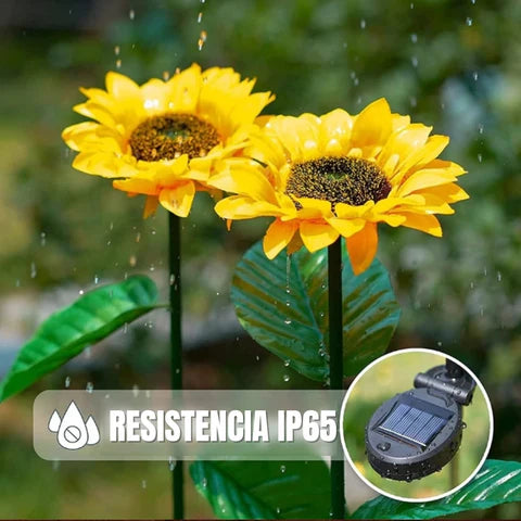 GardenGlow™ Faroles de Girasol para Jardín (2 Unidades)