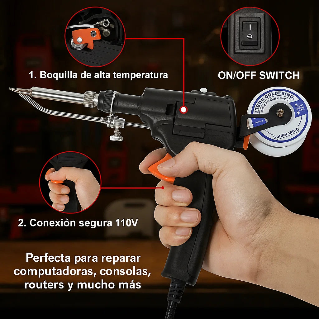 WeldXpert™ Pistola de Soldadura Automatica