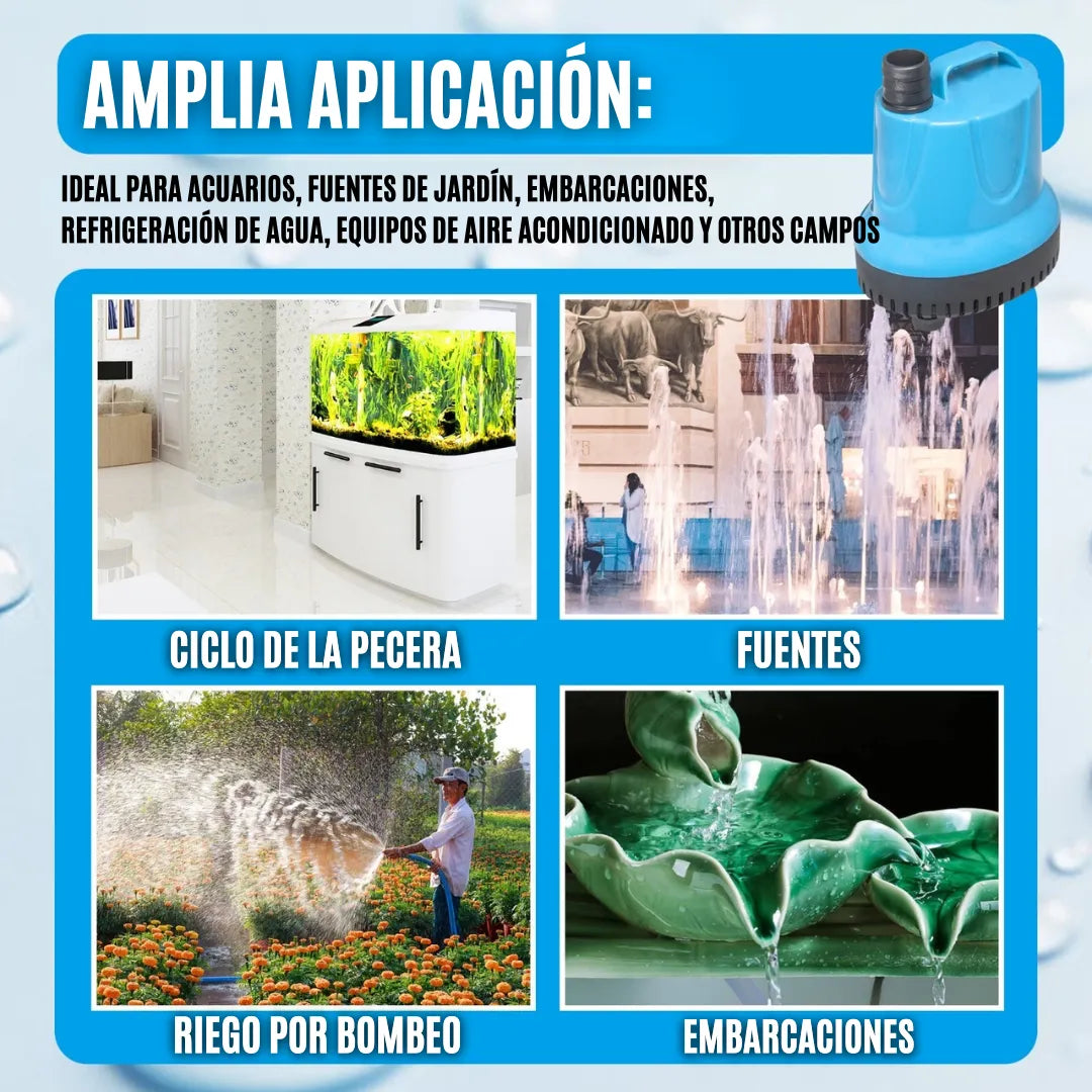 HydroSafe™ Bomba Limpiadora para Acuario