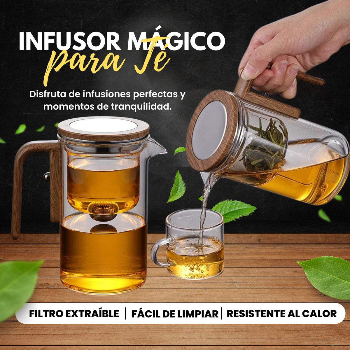 Infusor Mágico para Té