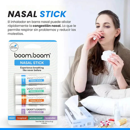 NasalStick™ Inhalador nasal en barra (PACK X4)