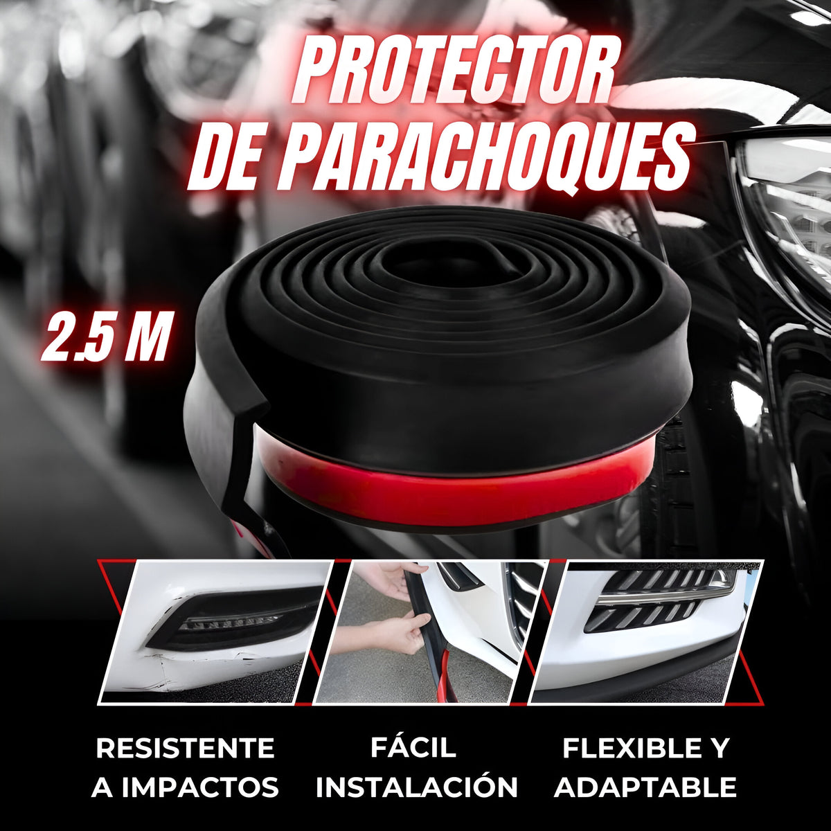 Lip Skirt Protector Parachoques para Carro