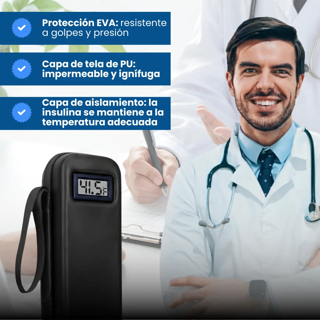 MediTemp™ Estuche Refrigerante para Insulina