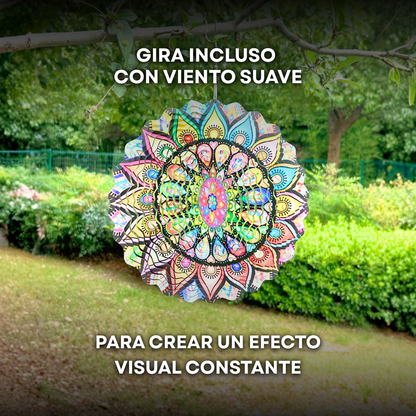 AuraSpin™ Molinillo de Viento Colgante 3D