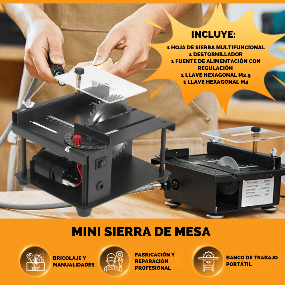 ProCutter™ Mini sierra de mesa multifuncional