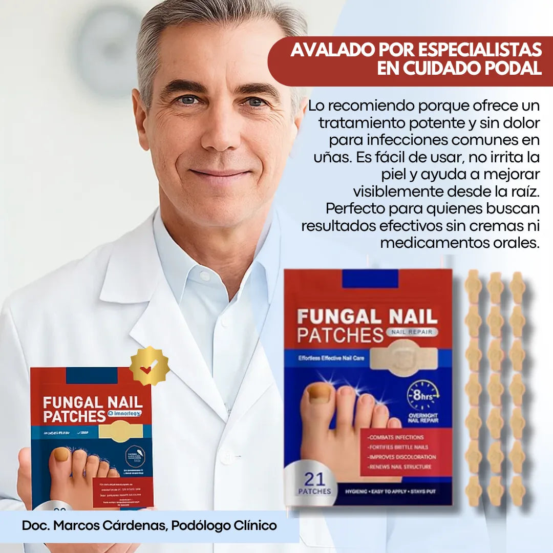 DermaPatch™ Parche Antifúngico para Hongo