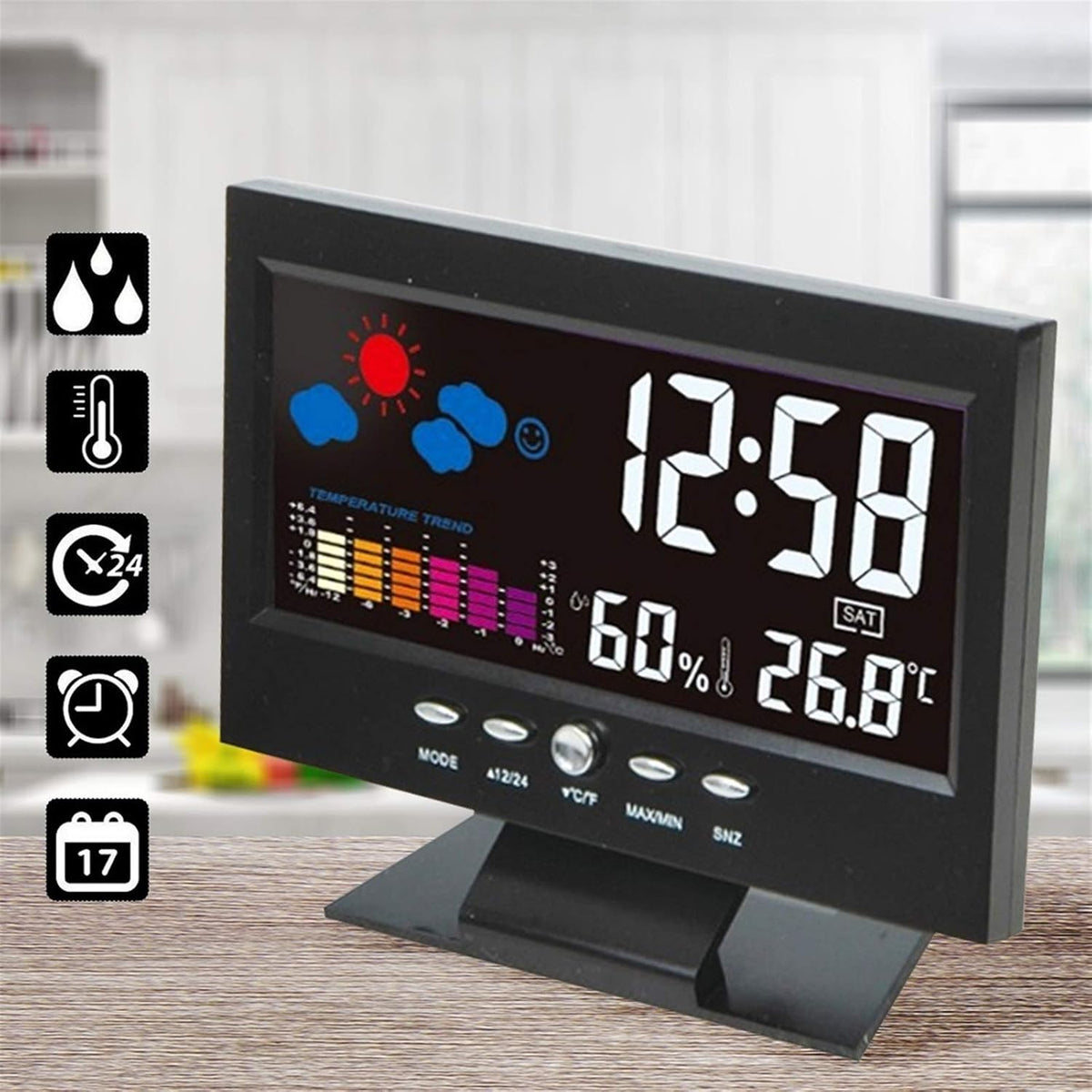 WorkView® Reloj de Escritorio Inteligente