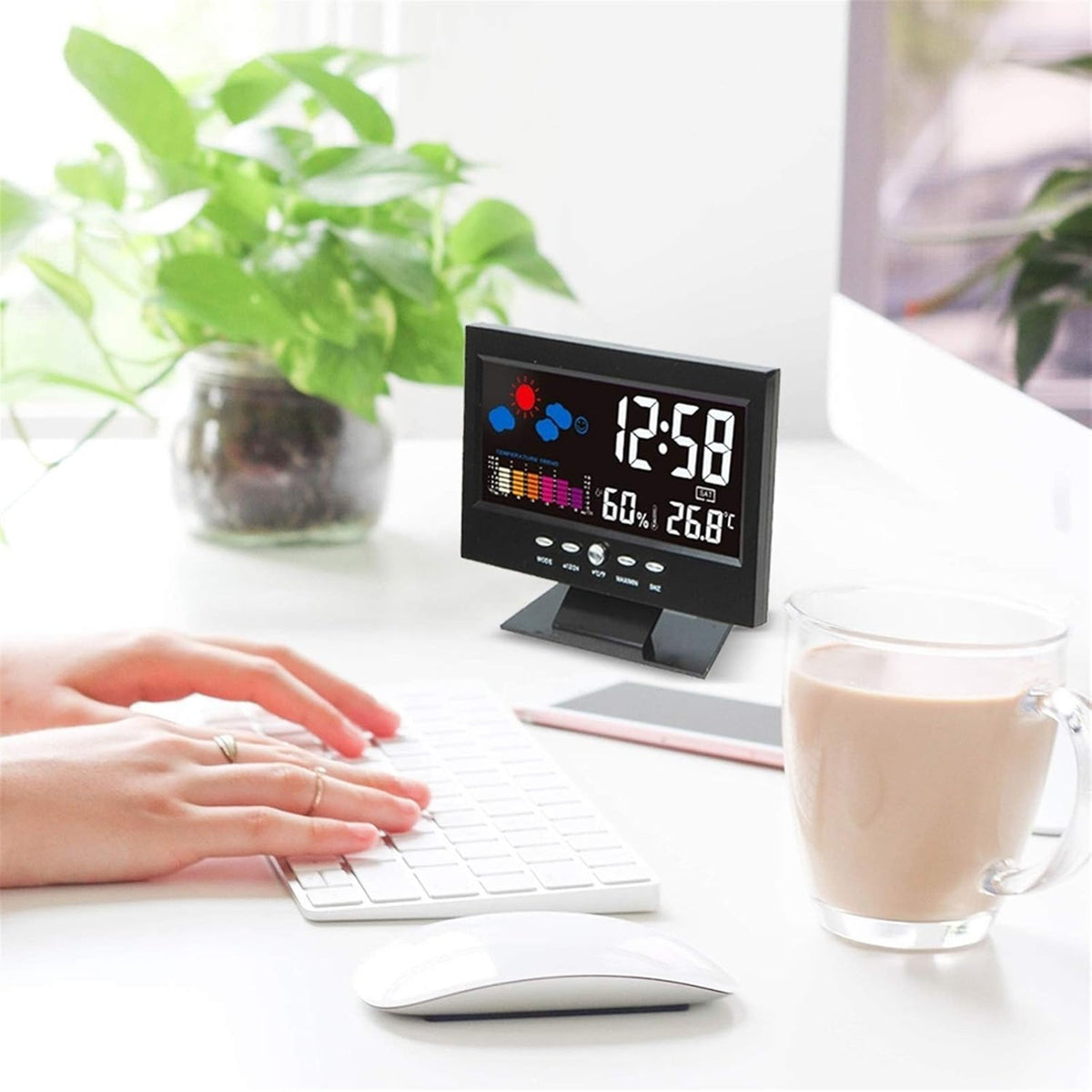 WorkView® Reloj de Escritorio Inteligente
