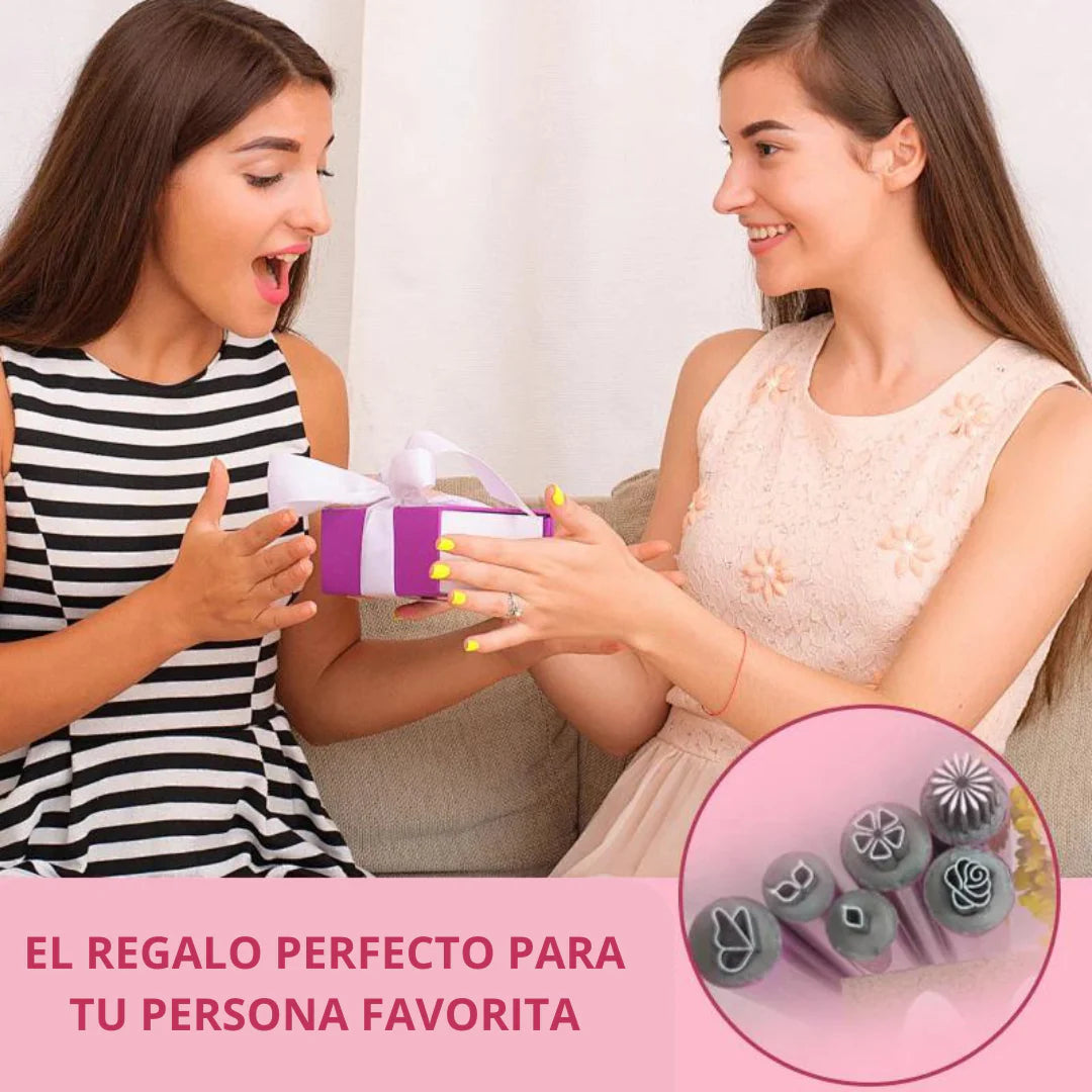 GlamStamp™ Kit de Pinceles para Uñas