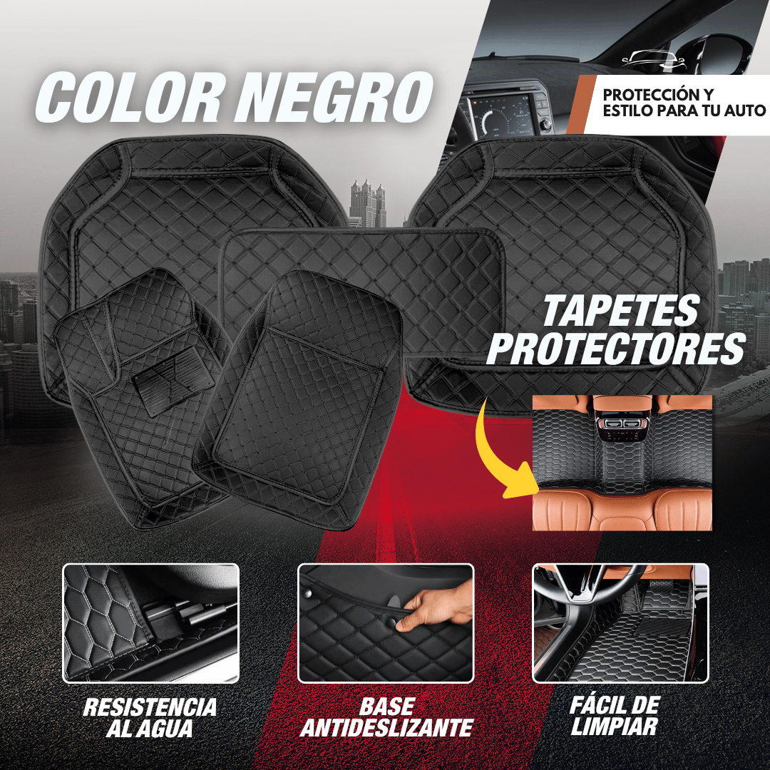 Combo Tapetes Luxury para Autos