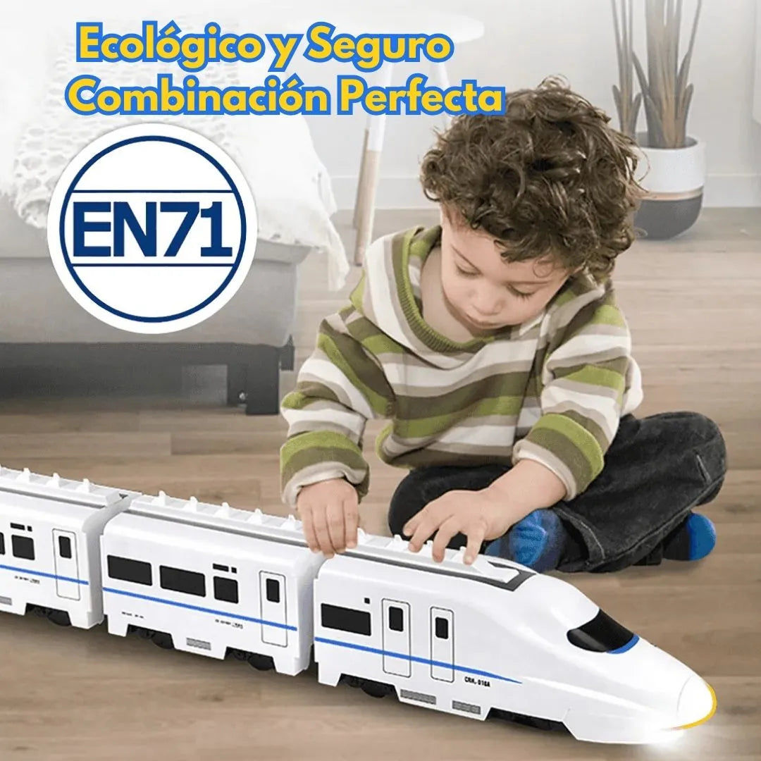 Tren Eléctrico Interactivo 4 Vagones UPSELL