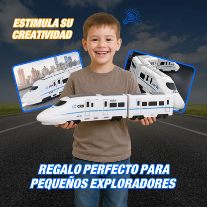 Tren Eléctrico Interactivo 4 Vagones UPSELL