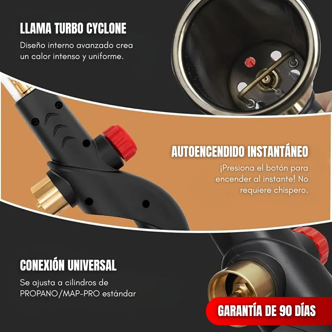 Firedfixed ™ Soplete de Propano Potente
