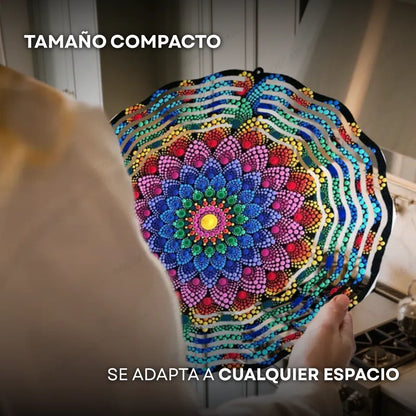 AuraSpin™ Molinillo de Viento Colgante 3D
