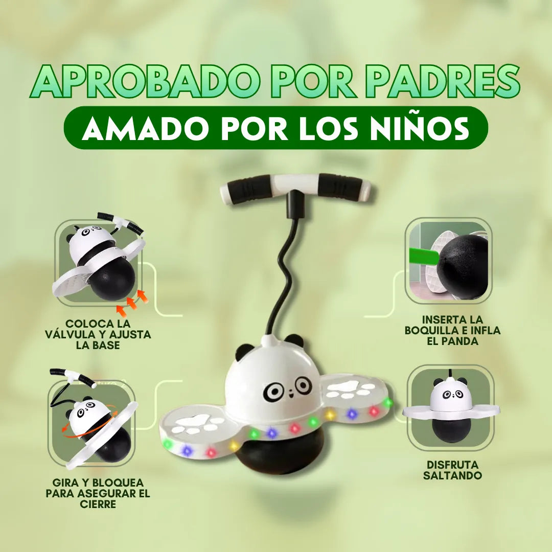 Panda Saltarín Con luces LED UPSELL