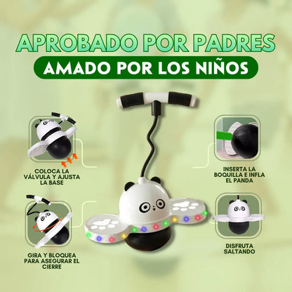 Panda Saltarín Con luces LED UPSELL