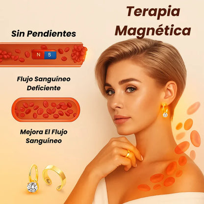Par Pendientes de germanio con terapia magnética UPSELL