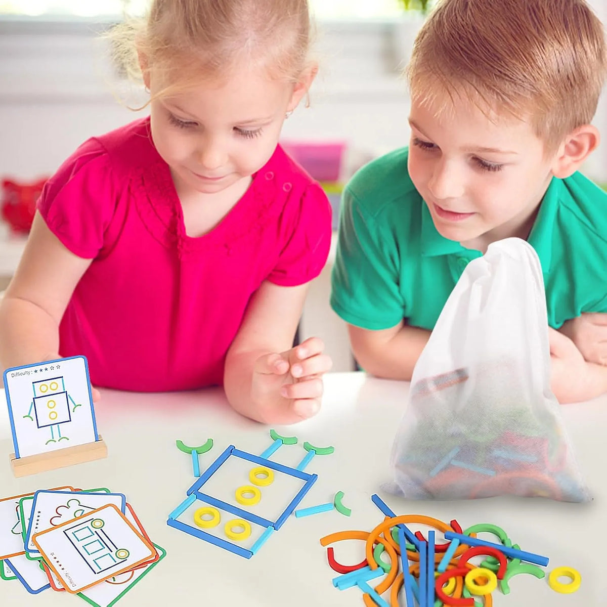 ColorPuzzle™ Puzzle Creativo de Figuras