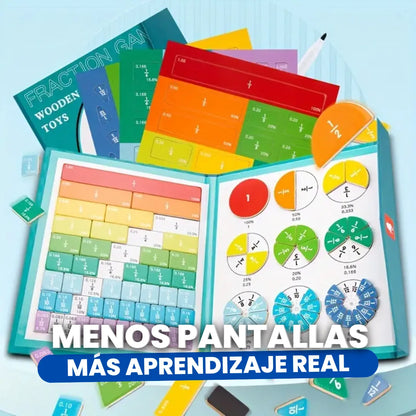 FractionLab™ Libro de fracciones magnéticas